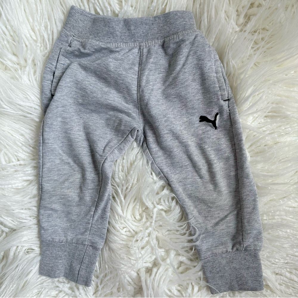 Puma Toddler Grey Jogger Pants Size 2T